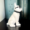 bouledogue blanc cravatte lunettes h14cm les pros du paysage deco jardin (3)0 bouledogue blanc cravatte lunettes h14cm les pros du paysage deco jardin (3)0
