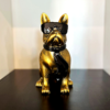 bouledogue or cravatte lunettes h14cm les pros du paysage deco jardin0 bouledogue or cravatte lunettes h14cm les pros du paysage deco jardin0