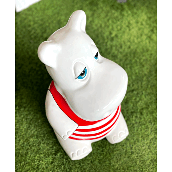 hippo marinière rouge h48cm les pros du paysage deco jardin (3)0
