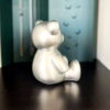 teddy mini trash argent h14cm les pros du paysage deco jardin (4)0