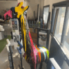 statue en résine extérieure girafe géante noire