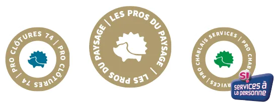 logo les pros du paysage